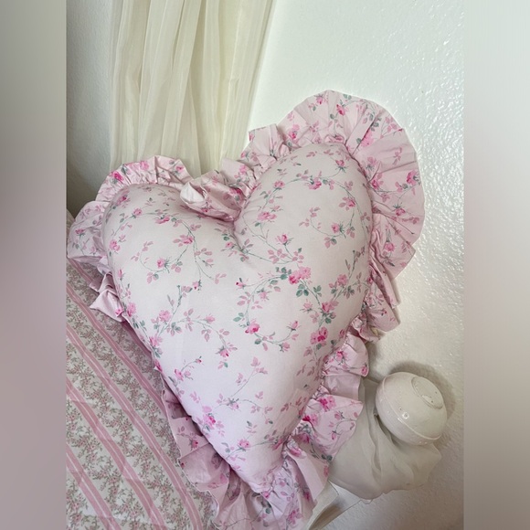 LoveShackFancy Other - LoveShackFancy heart pillow